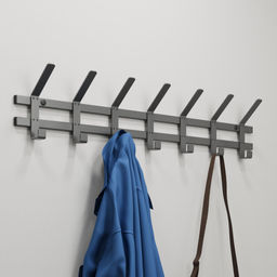 Вешалка настенная "Торонто 7", арт. ВНТ7/Б/Ч/ГР