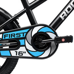 Велосипед 16" Rocket First, цвет черный