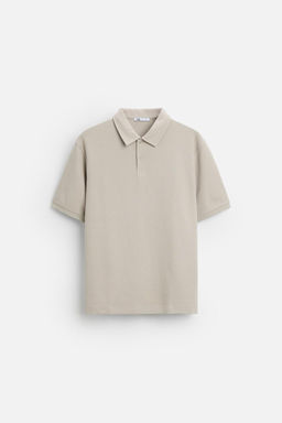 TEXTURED POLO SHIRT - Zara фото 29