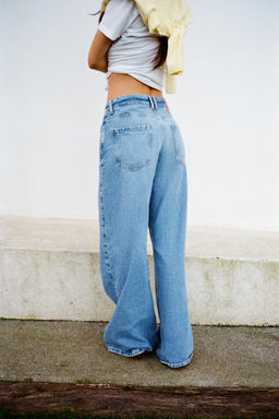 Z1975 WIDE LEG HIGH-RISE JEANS - Zara фото 7
