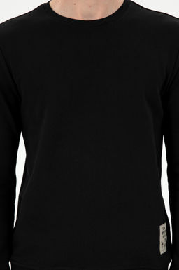 Свитшот мужской U.S. Polo Assn черный  фото 6