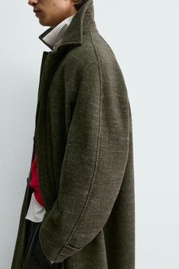 LIMITED EDITION HEATHERED TEXTURE COAT