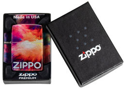 Зажигалка ZIPPO Яркие переливы | Tie Dye 48982