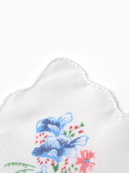 Платки носовые женские Экономь и Я. Полянка 30?30 см, набор 12 шт., рис. МИКС