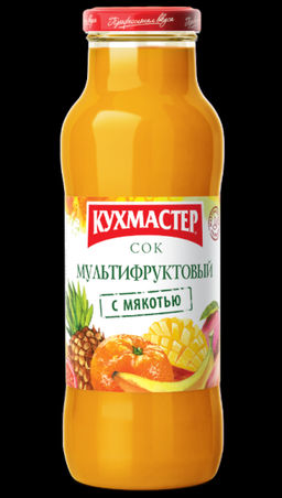Сок Кухмастер Мультифруктовый с мякотью 680 мл