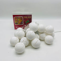 Гирлянда Макаруны шарики 5 м 20 LED - Ип лебедев о.ю фото 2