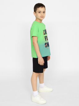 CRB wear/CSKB 63551-36-370 Футболка для мальчика,лайм/Ex.Cherubino  фото 3