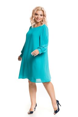 Платье 925 бирюзовый - Novita фото 3