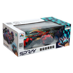 Машинка на пульте управления Гоночная, радиоуправление, работает от аккумулятора, эффект дыма, световые эффекты, цвет красный - Simaland фото 11