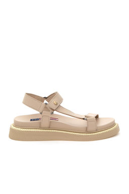 Kad_n Bej Sandalet Sepette S_rpriz _ndirim