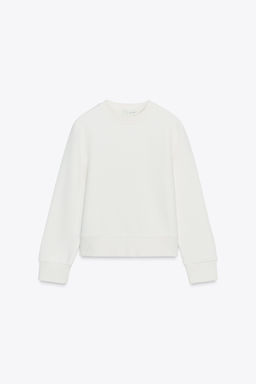 BASIC COTTON SWEATSHIRT - Zara фото 2