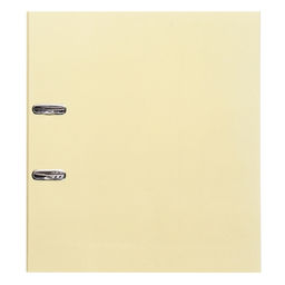 Пaпкa-регистратор А4 75мм Calligrata ламинированная, ваниль  фото 4