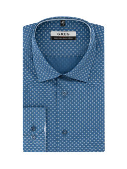 Сорочка мужская длинный рукав GREG 233/231/1854/Z/1p_V