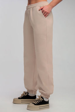 Арт. 7586 Брюки женские 42-50 (5 шт) Цвет:бежевый - Калинка фото 3