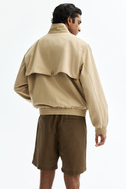 Pantal?n corto en mezcla de lino Regular Fit - H&m фото 9