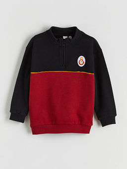 Galatasaray Bask?l? Erkek ?ocuk Kal?n Sweatshirt