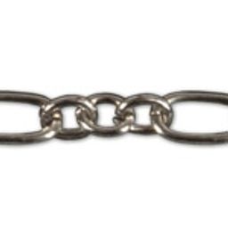 Фурнитура металл Micron MI-22 Цепочка декоративная 2 x 3 , 5.8 x 3 мм ФАСОВКА в пакете 2.5 м под бронзу