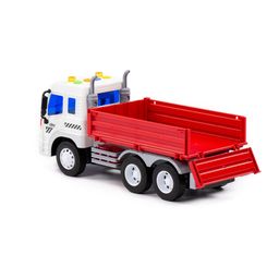 Сити, автомобиль бортовой инерционный (со светом и звуком) (красный) (в коробке) - Полесье фото 3