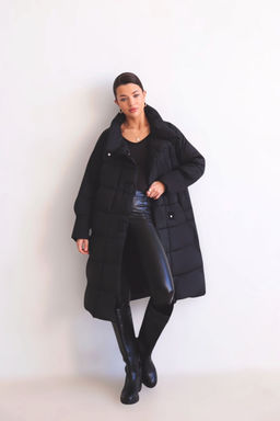 Martichelli Пальто демисезонное чёрное