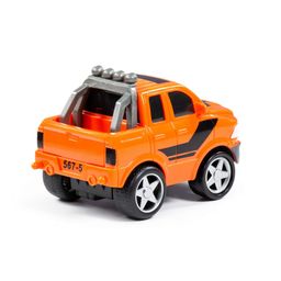 Крутой Вираж, автомобиль гоночный №4 инерционный (в пакете) - Полесье фото 3