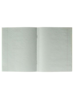 Набор тетрадей 96 листов в клетку Calligrata "Цветы-2", обложка мелованный картон, блок №2, белизна 75% (серые листы), 4 шт.