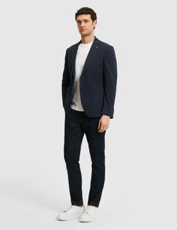 Lacivert Slim Fit Spor Ceket