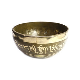 Чаша поющая СТОПЫ ручная ковка 9 металлов вес от 551 до 750г d-15-16см h-8см ХРУПКОЕ - Сандаловый дом фото 4