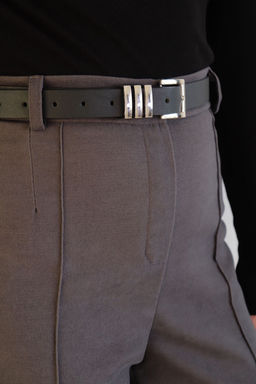 10972 Брюки со стрелками чёрные - Martichelli фото 25