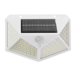 Садовый светильник, уличный, на солнечной батарее, накладной, 100 LED, свечение белое - Luazon lighting фото 3
