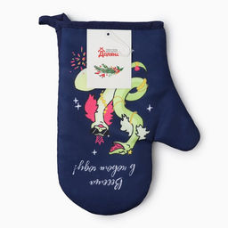 Варежка-прихватка новогодняя «Веселья» 20×27 см,100% п/э