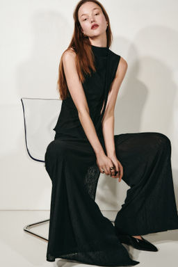 Pantal?n cruzado con efecto arrugado - H&m фото 2