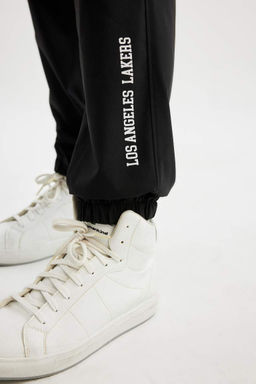 DeFactoFit НБА Лос-Анджелес Лейкерс Очень узкие спортивные спортивные штаны для бега с карманами  фото 4