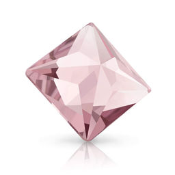 Страз клеевой PRECIOSA 438-23-220 цветн. 5 х 5 мм стекло 24 шт в пакете св. сиреневый (lt. amethyst 20020)