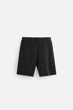 RELAXED FIT KNITTED BERMUDA SHORTS - Zara фото 8