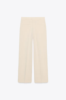 HIGH-WAIST STRAIGHT-LEG TROUSERS - Zara фото 5