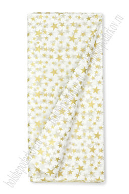 Бумага тишью 50*66 см "Звёздочки" (10 листов) SF-2861, №2