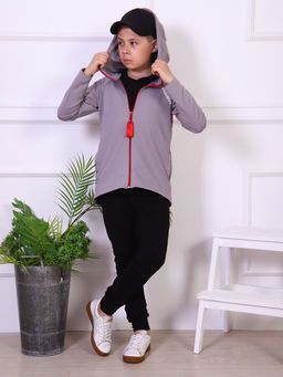 Толстовка-парка "Алтай" серый