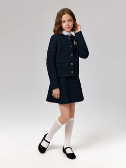 ACOOLA / Юбка детская для девочек Rustem_D темно-синий  фото 3