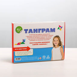 Настольная развивающая игра-головоломка Танграм - Лас играс фото 9