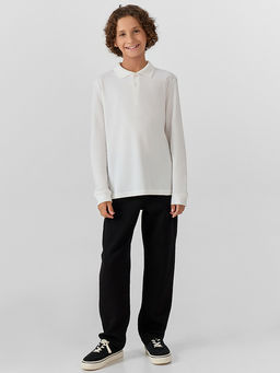 Поло для мальчиков белое - Mark formelle фото 3