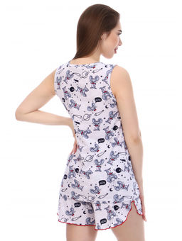 №168 Пижама (шорты) (Белый) - Итос-плюс фото 7