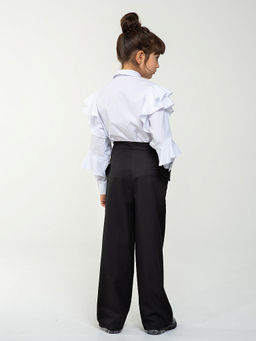 Школьные брюки для девочки Mooriposh, модель 0429