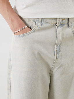 Loose Fit Erkek Jean Pantolon