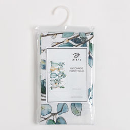 Полотенце Этель Flower mood 40х73 см, 100% хл, репс 210 г/м2  фото 5