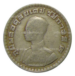 Монета 1 бат 1962 года Таиланд