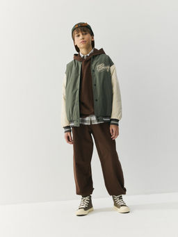 Бомбер с утеплителем Папоротник 7+ - Bungly фото 4