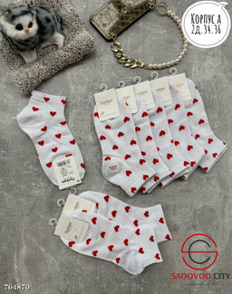 Женские короткие носки, 10 пар