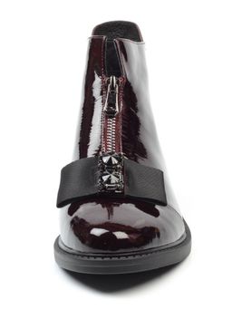 01-CA104-3 WINE Ботинки женские (натуральная кожа, байка) - No name фото 10