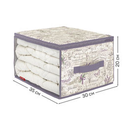VAL LV-CB-MS Набор кофров для хранения 2 шт., большой, 60*50*35 см, малый 35*30*20 см, LAVANDE, шт - Valiant фото 5
