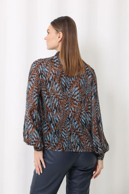 Блузка со сборкой по переду - Looklikecat фото 3